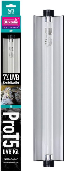 ペット照明 Arcadia Reptile Pro T5 UVB 24W 爬虫類 Arcadia Pro T5 12% 24W 22Inch UVB Desert Kit D3 Lamp Reptile