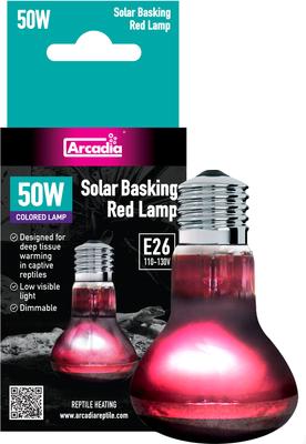 Show full view: Arcadia Reptile Basking Red Light, 50-watt slide 3 of 4