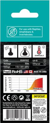 Show full view: Arcadia Reptile Basking Red Light, 50-watt slide 4 of 4