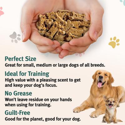 Show full view: Arch Better Biscuit Peanut Butter Crunchy Dog Treats, 5-oz bag slide 6 of 8