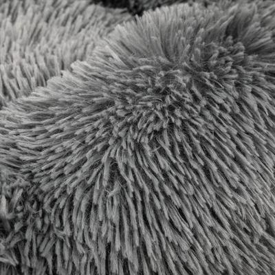 Show full view: Archstone Pets Bolster Round Donut Cat & Dog Bed, Gray, Large slide 6 of 7