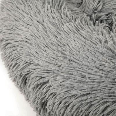 Show full view: Archstone Pets Bolster Round Donut Cat & Dog Bed, Gray, Medium slide 3 of 8