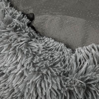 Show full view: Archstone Pets Bolster Round Donut Cat & Dog Bed, Gray, Medium slide 5 of 8