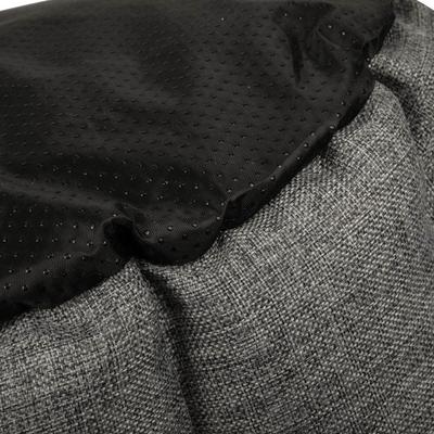 Show full view: Archstone Pets Round Glove Cat & Dog Bed, Gray, Large slide 5 of 8