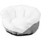 Show in main carousel: Archstone Pets Round Glove Cat & Dog Bed, Gray, Medium slide 2 of 8