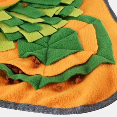 Show full view: Archstone Pets Snuffle Interactive Dog & Cat Feeding Mat, 29 x 29-in, Brown, Green, Yellow slide 5 of 10