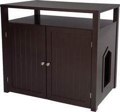 Arf Pets Enclosed Table Cat Litter Box