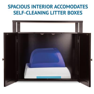 Show full view: Arf Pets Enclosed Table Cat Litter Box slide 3 of 7