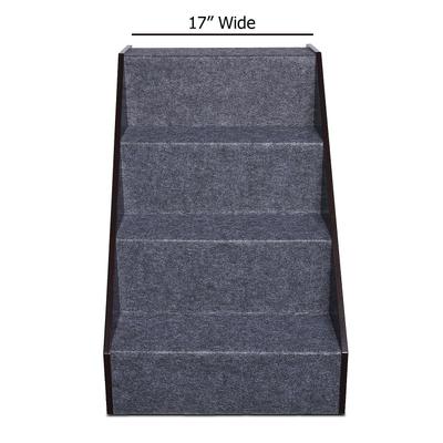 Show full view: Arf Pets Foldable Dog & Cat Stairs, Black slide 5 of 8