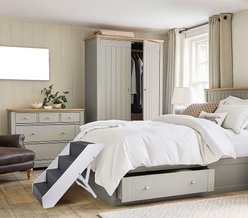 Arf Pets Foldable Dog & Cat Stairs, White slide 2 of 9