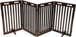 Arf Pets Free-Standing Walk-Through Wood Dog & Cat Gate slide 2 of 8