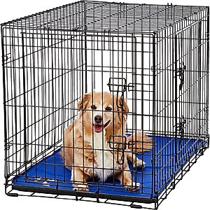 Arf Pets Self-Cooling Solid Gel Dog Crate Mat, 23 x 35 in
