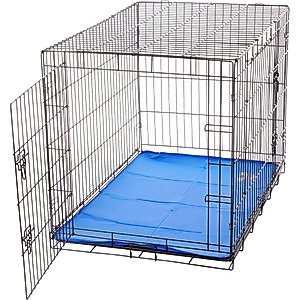 Arf Pets Self-Cooling Solid Gel Dog Crate Mat, 23 x 35 in