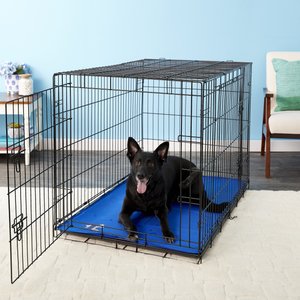 Arf Pets Self-Cooling Solid Gel Dog Crate Mat, 27 x 43 in