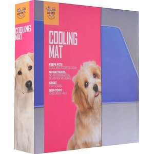 Arf Pets Self-Cooling Solid Gel Dog Crate Mat, 27 x 43 in