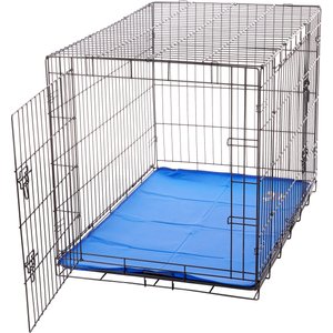 Arf Pets Self-Cooling Solid Gel Dog Crate Mat, 27 x 43 in