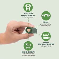 Ark Naturals Brushless Toothpaste Large Dental Dog Treats, 54-oz box, 40 count slide 2 of 8