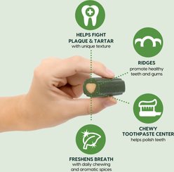 Ark Naturals Brushless Toothpaste Medium Dental Dog Treats, 18-oz bag slide 2 of 8
