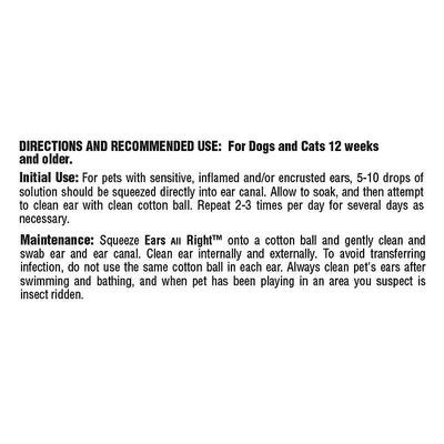 Show full view: Ark Naturals Ears All Right Dog & Cat Gentle Cleaning Lotion, 4-fl oz bottle slide 4 of 5