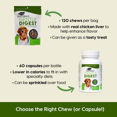Show full view: Ark Naturals Gentle Digest Dog & Cat Capsules, 60 capsules slide 4 of 10