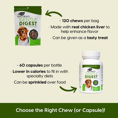 Show full view: Ark Naturals Gentle Digest Dog & Cat Soft Chews, 120 count slide 5 of 11