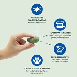 Ark Naturals Gray Muzzle Brushless Toothpaste Small/Medium Senior Dental Dog Treats, 4-oz bag, count varies slide 2 of 6