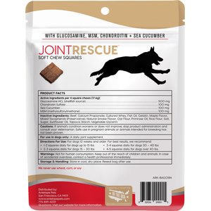 Ark Naturals Joint Rescue Beef Flavored Soft Chew Joint Supplement for Dogs, 9-oz bag