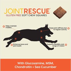 Ark Naturals Joint Rescue Chicken Flavored Soft Chew Joint Supplement for Dogs, 9-oz bag slide 2 of 7