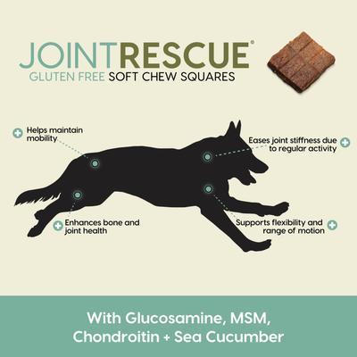 Show full view: Ark Naturals Joint Rescue Lamb Flavored Soft Chew Joint Supplement for Dogs, 9-oz bag slide 3 of 9