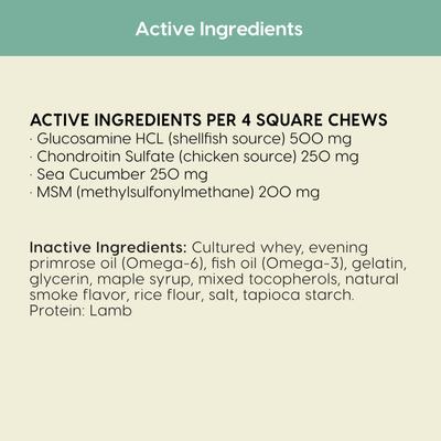 Show full view: Ark Naturals Joint Rescue Lamb Flavored Soft Chew Joint Supplement for Dogs, 9-oz bag slide 6 of 9