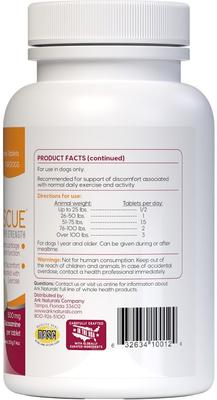 Show full view: Ark Naturals Joint Rescue Super Strength Chewable Tablet Joint Supplement for Dogs, 60 count slide 4 of 9