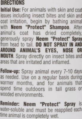 Show full view: Ark Naturals Neem "Protect" Dog & Cat Spray, 8-fl oz bottle slide 4 of 6