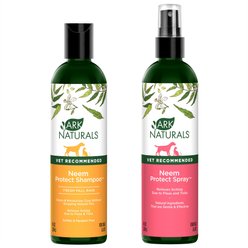 Ark Naturals Neem Protect Shampoo, 8-fl oz bottle + Dog & Cat Spray, 8-fl oz bottle