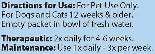 Show full view: Ark Naturals Plaque-Zapper Medium & Large Dog Dental Water Additive Pouches slide 5 of 9