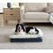 Show in main carousel: Arlee Home & Pet Orthopedic Pillow Topper Dog Bed, Blue, Small slide 1 of 5