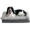 Show in main carousel: Arlee Home & Pet Orthopedic Pillow Topper Dog Bed, Grey, Small slide 4 of 6