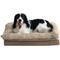 Show in main carousel: Arlee Home & Pet Orthopedic Pillow Topper Dog Bed, Mushroom, Small slide 4 of 6