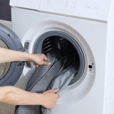 Show full view: Arlee Home & Pet Orbit Orthopedic Durable Eco-Friendly Memory Foam Bolster Dog & Cat Bed, Blue, 40 x 29 x 10-in slide 9 of 11