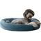 Show in main carousel: Arlee Home & Pet Orbit Orthopedic Durable Eco-Friendly Memory Foam Bolster Dog & Cat Bed, Blue, 50 x 34 x 11-in slide 2 of 11