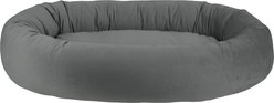 Arlee Home & Pet Orbit Orthopedic Durable Eco-Friendly Memory Foam Bolster Dog & Cat Bed, Gray, 50 x 34 x 11-in slide 2 of 9