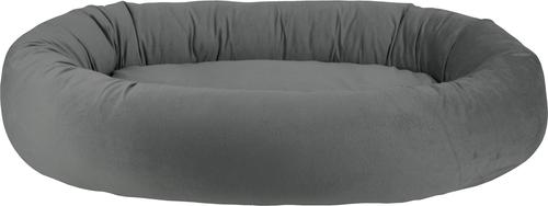 Show full view: Arlee Home & Pet Orbit Orthopedic Durable Eco-Friendly Memory Foam Bolster Dog & Cat Bed, Gray, 50 x 34 x 11-in slide 3 of 11