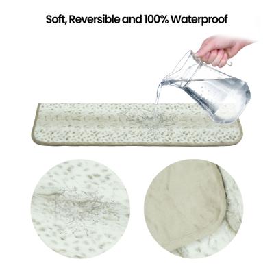 Show full view: Arlee Home & Pet Waterproof Dog & Cat Throw Blanket, 60 x 70 x 0.5-in, Cream slide 6 of 9