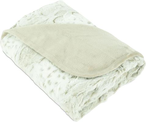 Show full view: Arlee Home & Pet Waterproof Dog & Cat Throw Blanket, 60 x 70 x 0.5-in, Cream slide 3 of 9