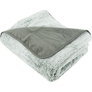 Arlee Home & Pet Waterproof Dog & Cat Throw Blanket, 60 x 70 x 0.5-in, Grey