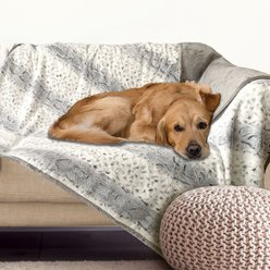 Arlee Home & Pet Waterproof Dog & Cat Throw Blanket, 60 x 70 x 0.5-in, Silver