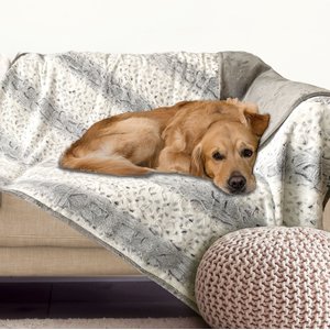 Arlee Home & Pet Waterproof Dog & Cat Throw Blanket, 60 x 70 x 0.5-in, Silver