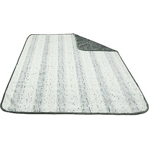 Arlee Home & Pet Waterproof Dog & Cat Throw Blanket, 60 x 70 x 0.5-in, Silver