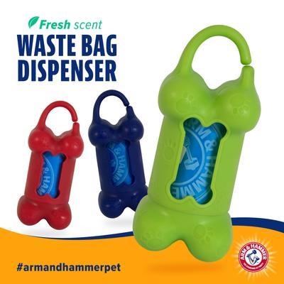 Show full view: Arm & Hammer Bone Dispenser & Disposable Waste Bags, Color Varies, 1 dispenser, 30-bags slide 3 of 5