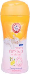 Arm & Hammer Products Calming Chamomile Scent Cat Litter Box Deodorizing Crystals, 15-oz bottle
