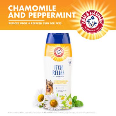 Show full view: Arm & Hammer Products Chamomile & Peppermint Itch Relief Dog Shampoo, 20-fl oz bottle slide 5 of 7